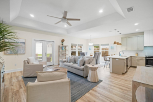 view of the living room inside a home